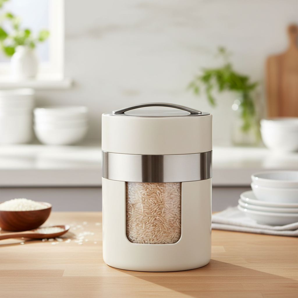 Polder Rice Canister with Stainless Steel Window: An In-Depth Review