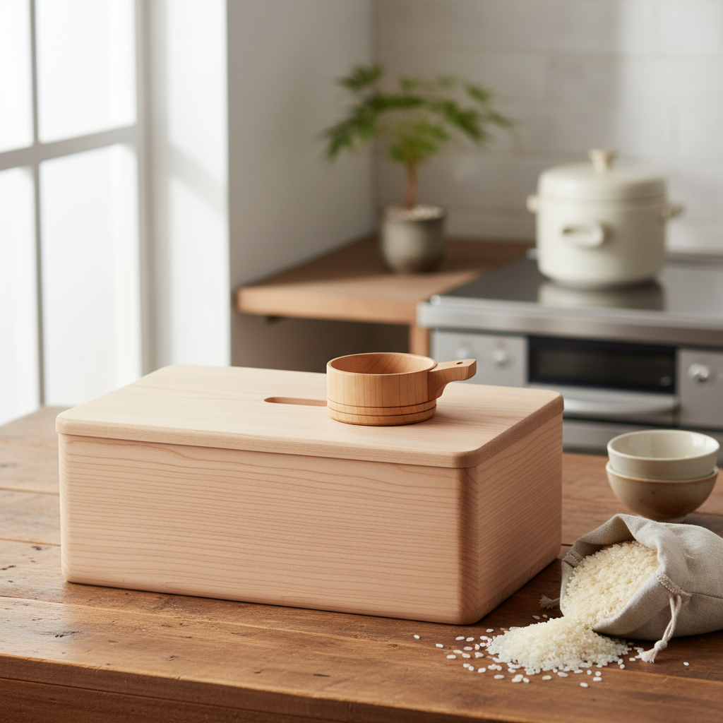 Nakano Rice Stocker Review: Elevating Your Kitchen with Paulownia Wood