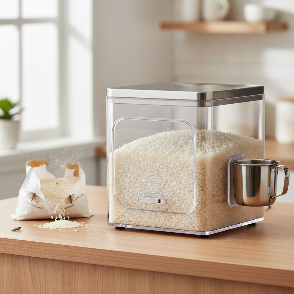The Ultimate Guide to Rice Dispensers: Banish Pantry Moths for Good
