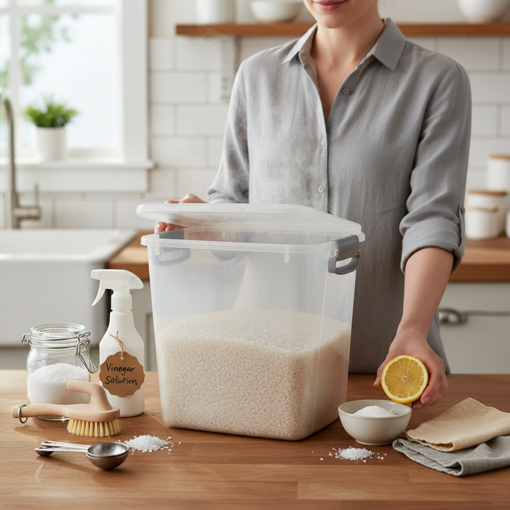 Banishing the Funk: Your DIY Guide to Removing Old Stale Rice Smell from Bins