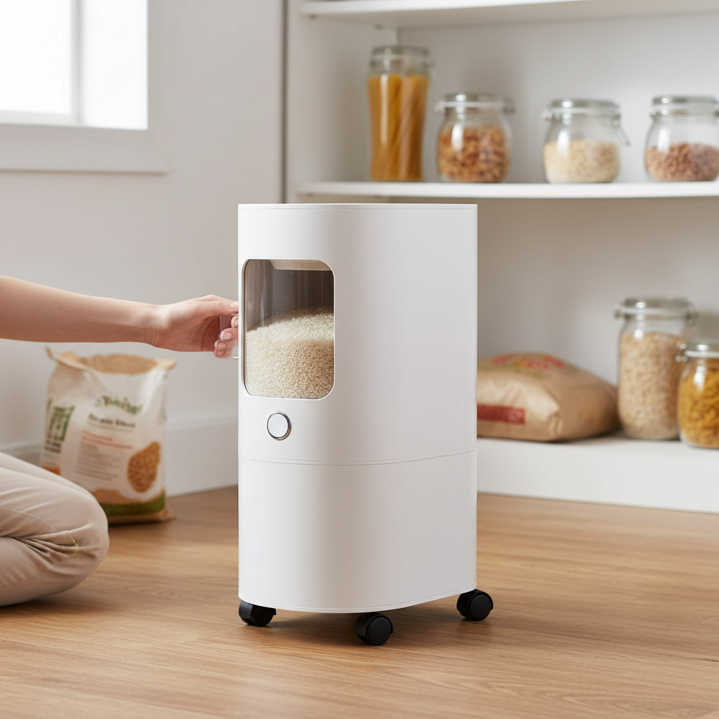 The Ultimate Guide to the Best Wheel-Mounted Rice Dispensers for Your Pantry
