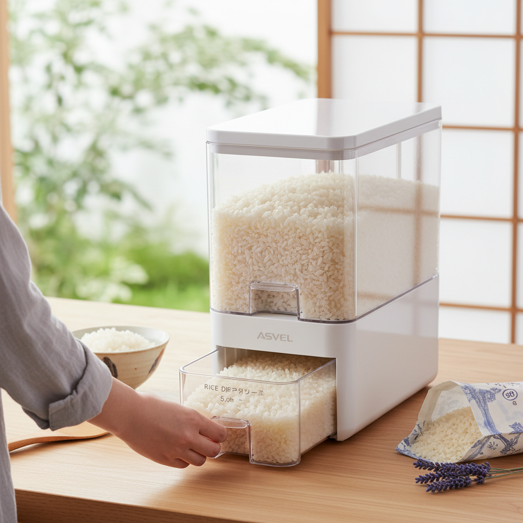 Review: Asvel Rice Dispenser – The Japanese Standard for Freshness