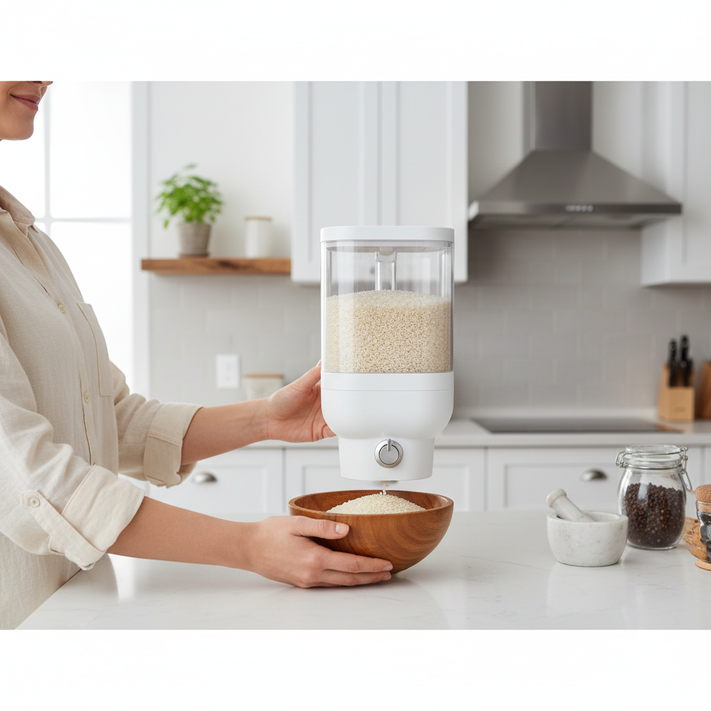Maximize Kitchen Space with the Best Wall-Mounted Rice Dispensers