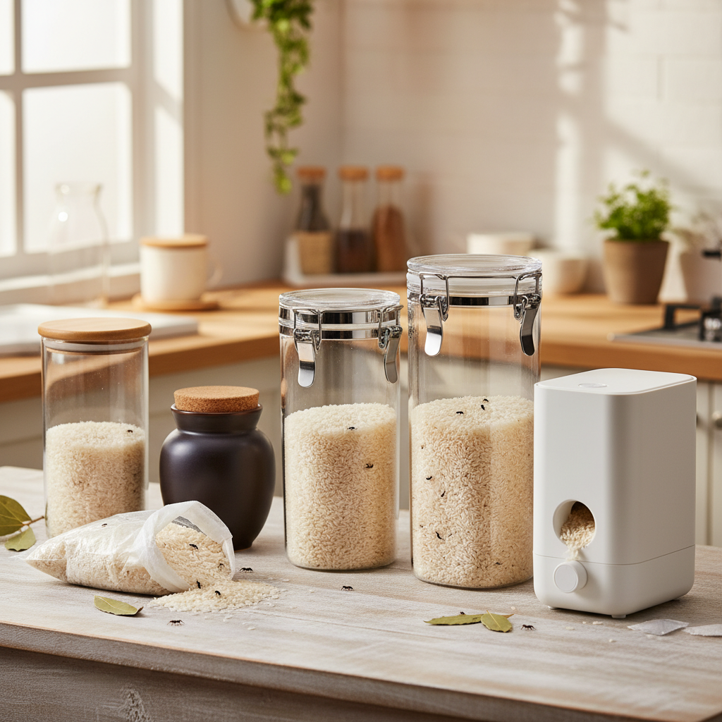 Top 5 Airtight Rice Dispensers to Conquer Weevils
