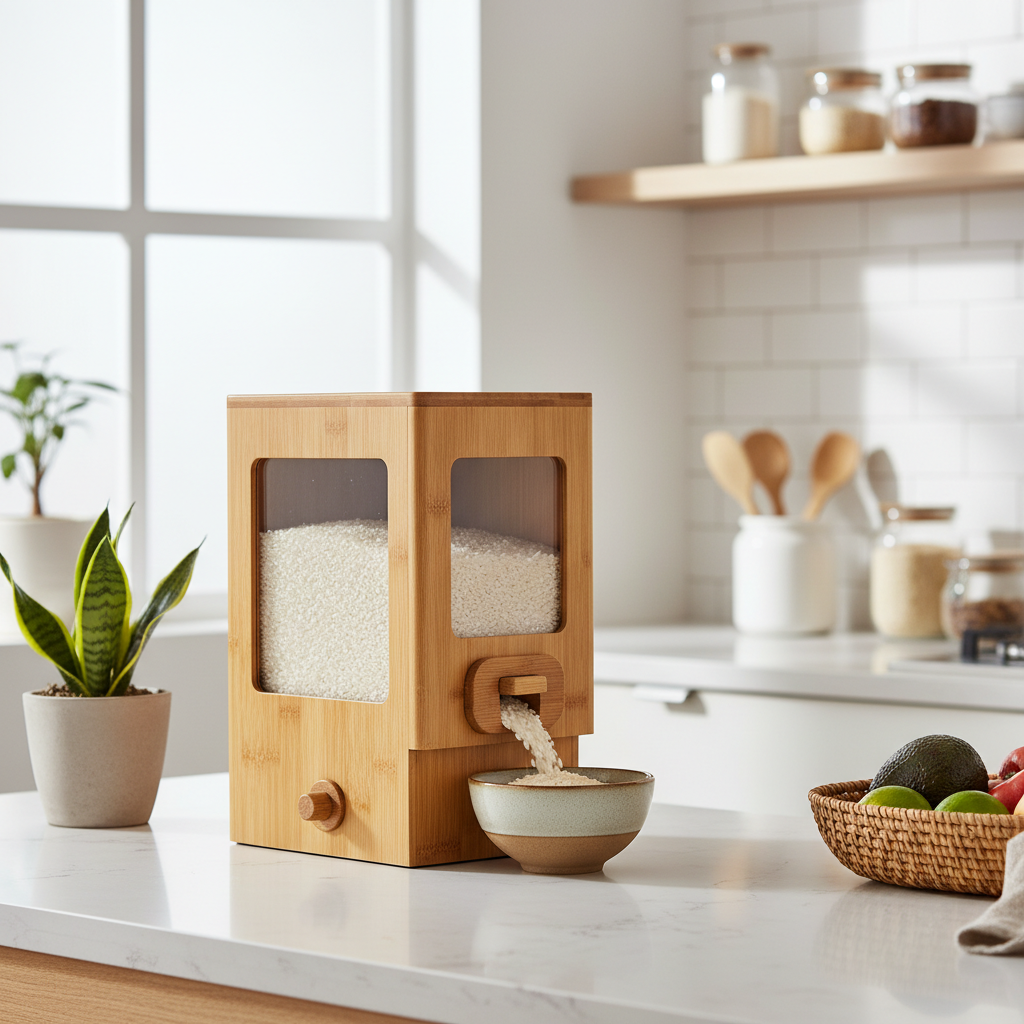 The Best Eco-Friendly Bamboo Rice Dispensers for Your Modern Kitchen in 2026