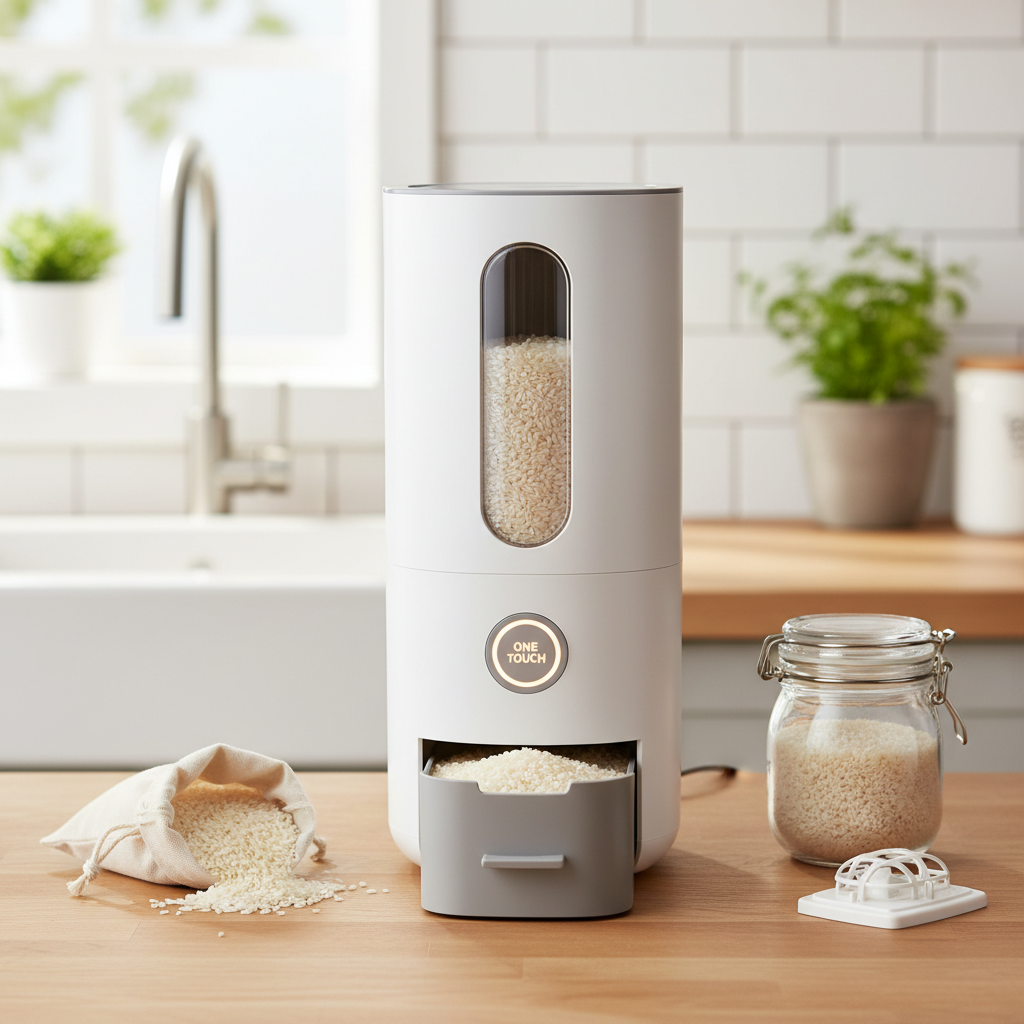 Review: Joybos Rice Dispenser (One Touch Operation) – Effortless Freshness