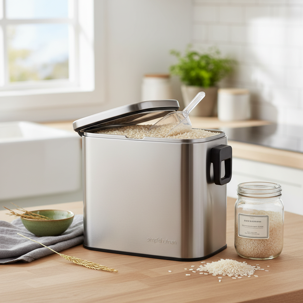 Simplehuman Pet Food Can for Rice Storage: An In-Depth Review