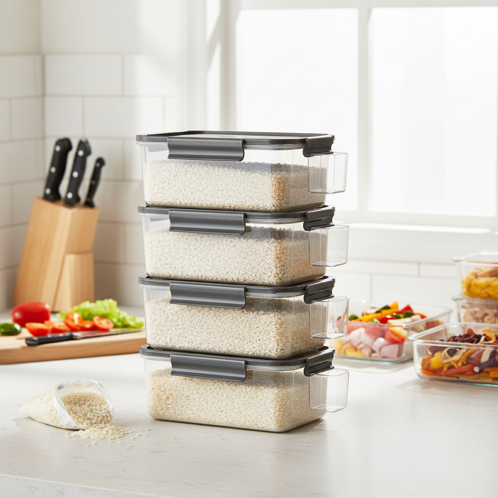 Reviewing the Totomo Rice Bin: Smart Stackable Storage for Your Kitchen