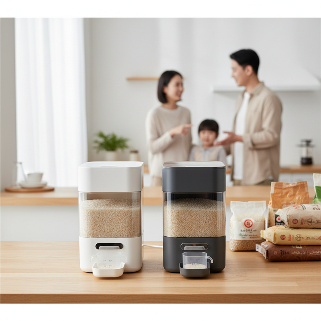 Choosing the Perfect Rice Dispenser: 10kg vs. 20kg Capacity for Families