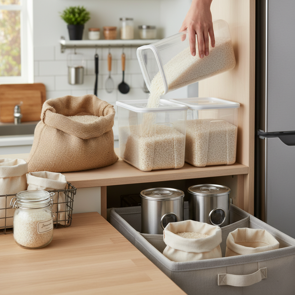 How to Store 25lbs of Rice in a Tiny Apartment: Essential Tips & Solutions