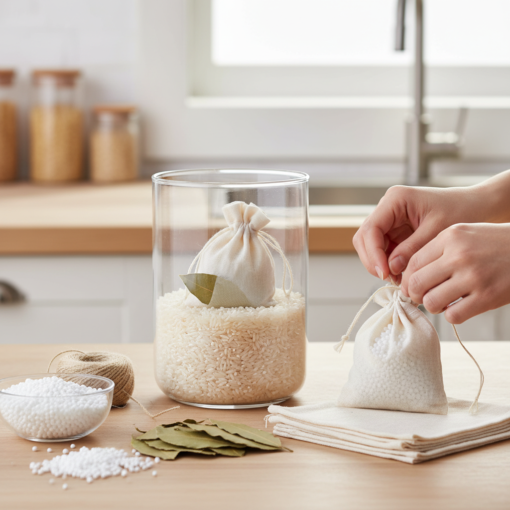 Unlock the Secret to Fresh Rice: How to DIY a Desiccant Pack for Your Rice Bin