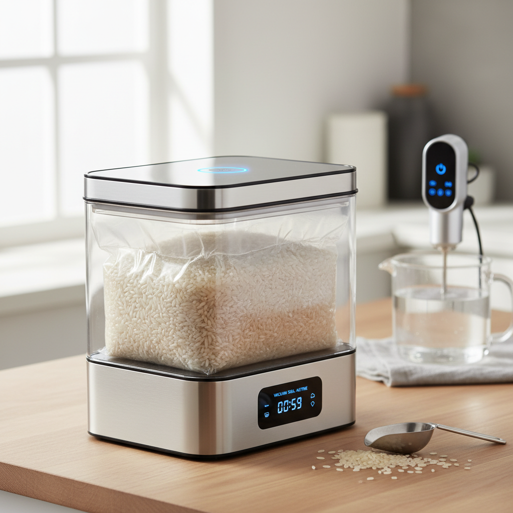 Reviewing the Royal Sous Vide Rice Bin: Advanced Vacuum Seal for Ultimate Freshness