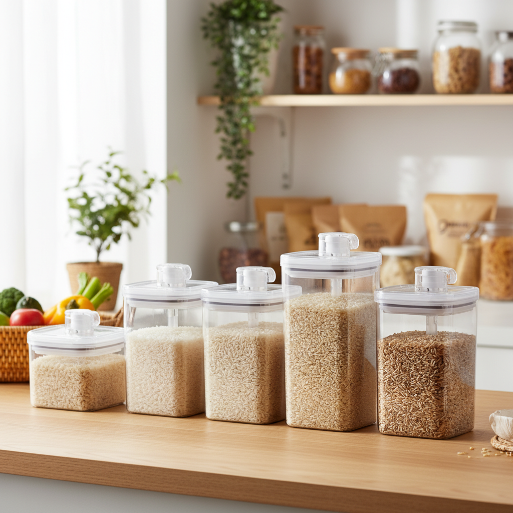 Why Vacuum Sealed Rice Containers Are a Pantry Essential